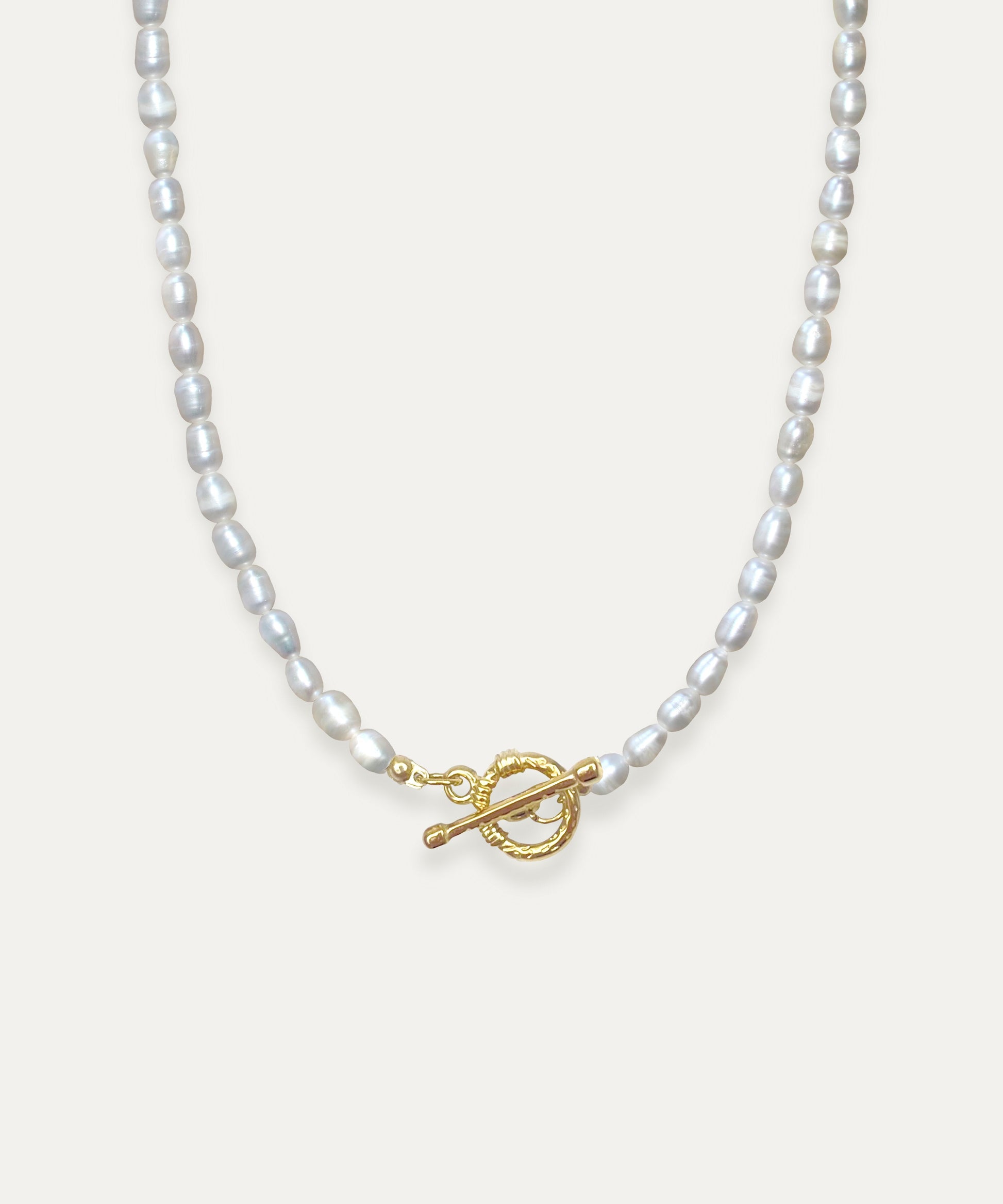 Ariel Pearl & Gold Necklace