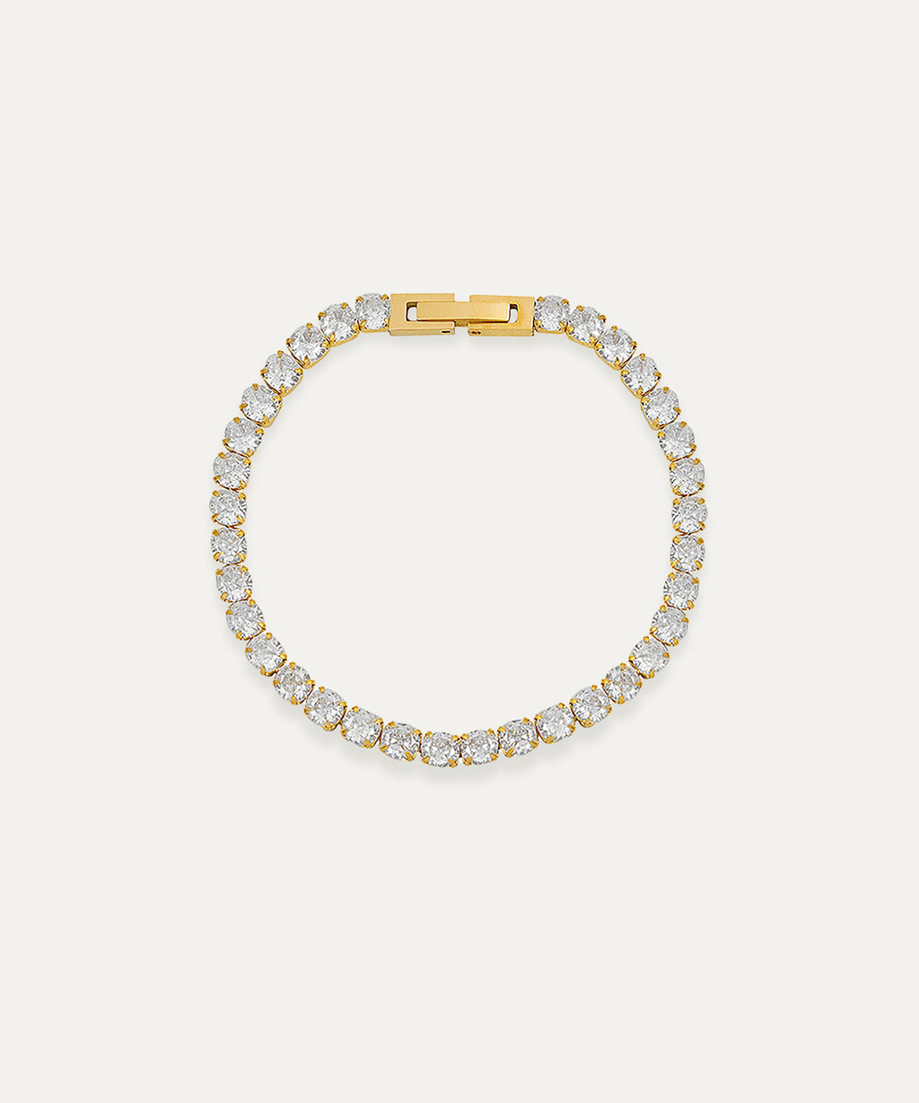 Blake Gold Tennis Bracelet