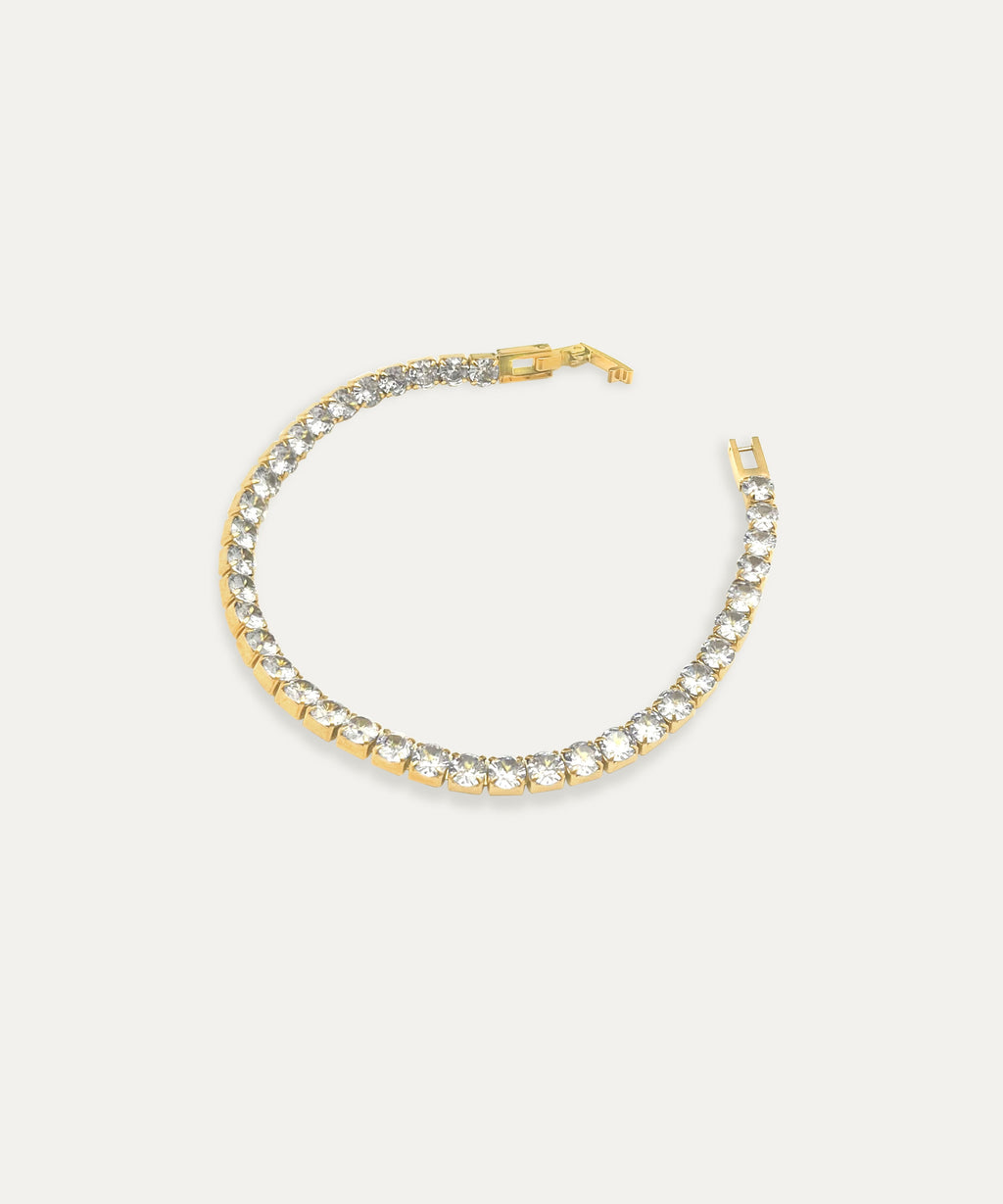 Blake Gold Tennis Bracelet