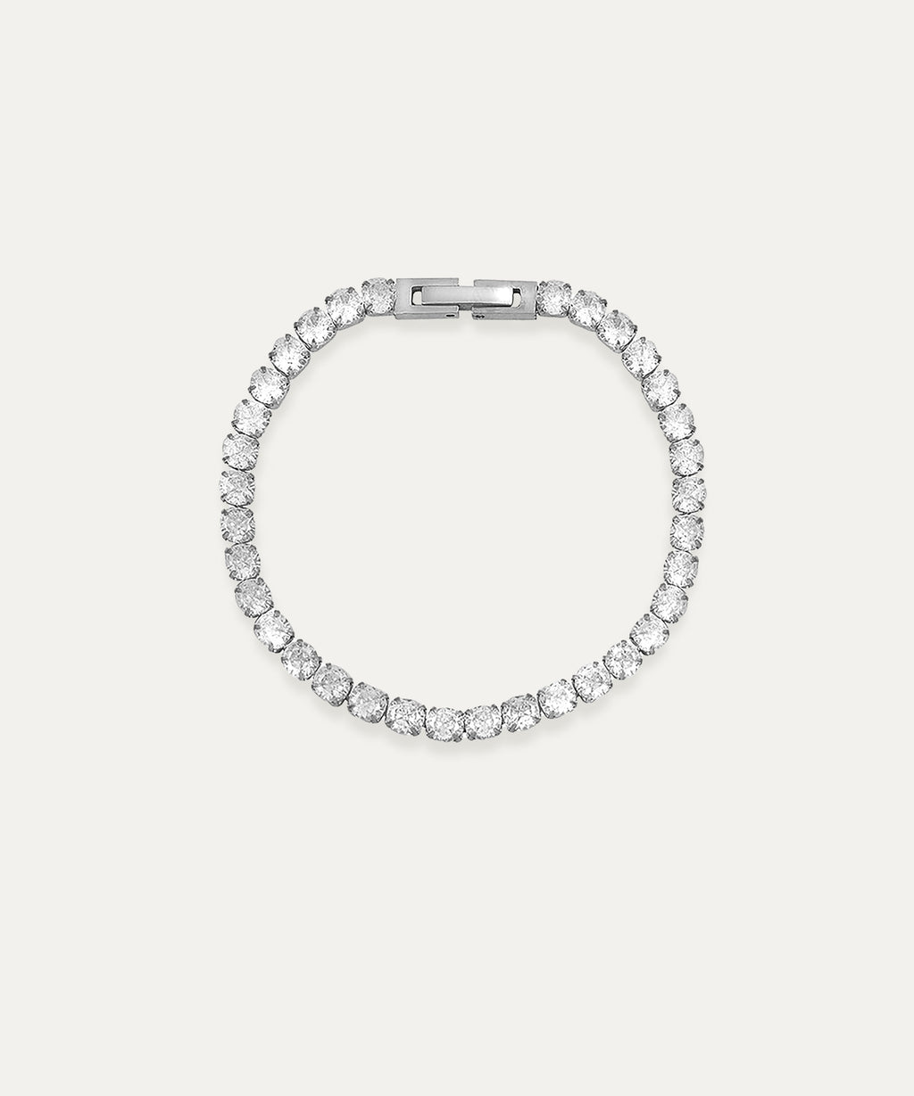 Blake Silver Tennis Bracelet
