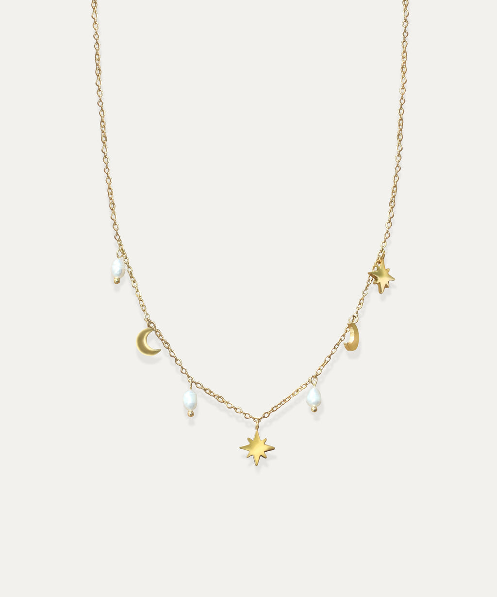 Carina Celestial Charm Necklace