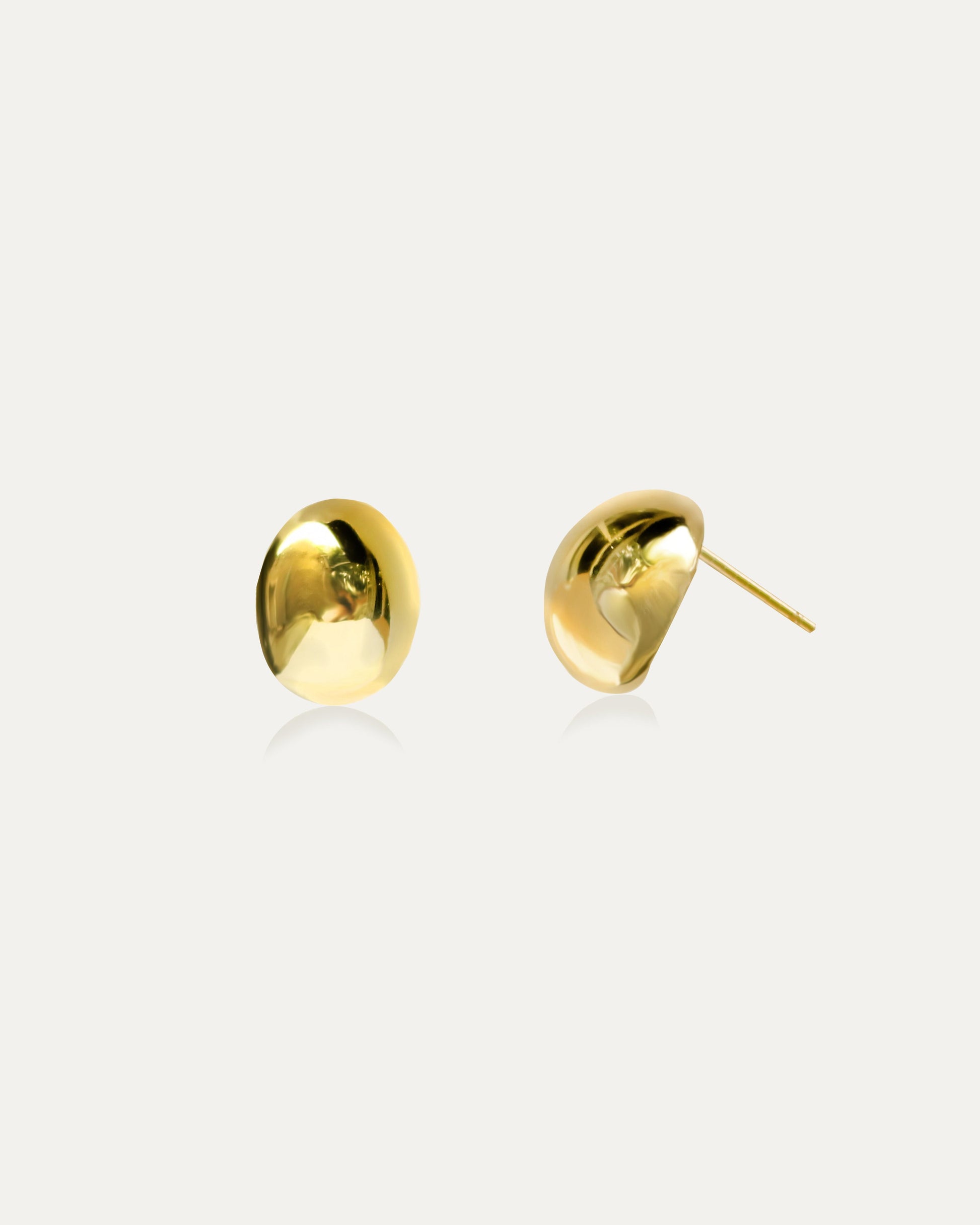 Cassie Gold Droplet Studs
