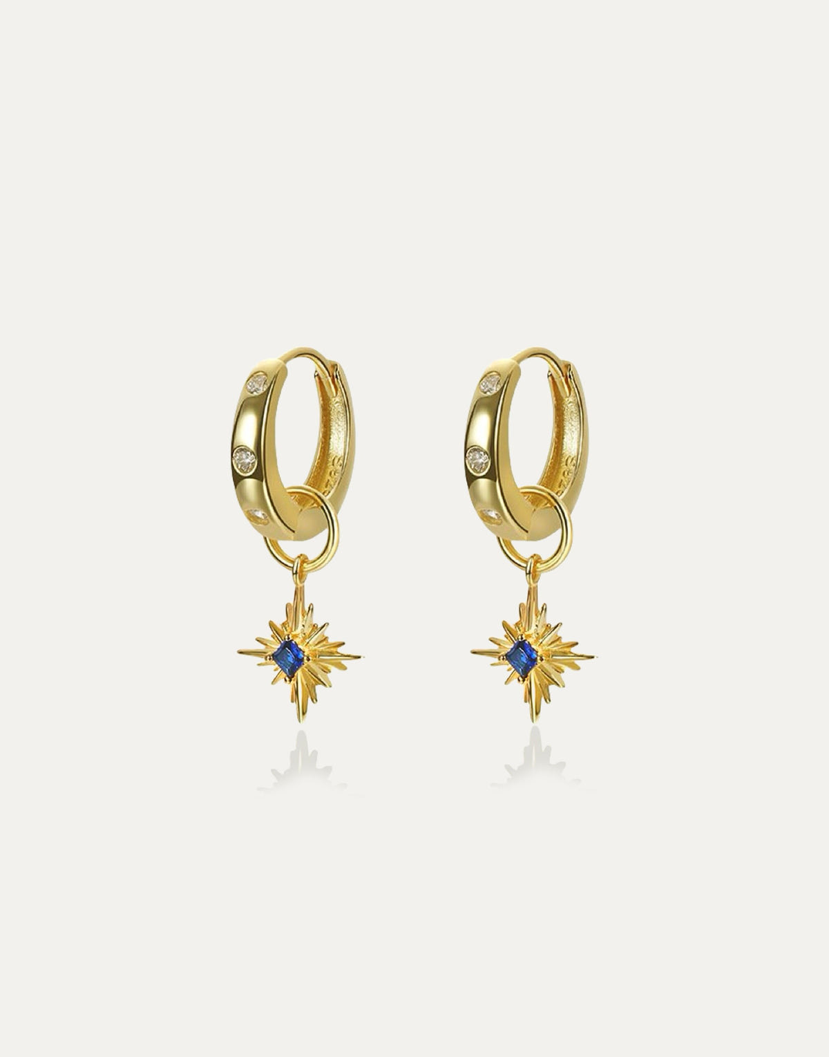Celeste Star Dangle Huggies