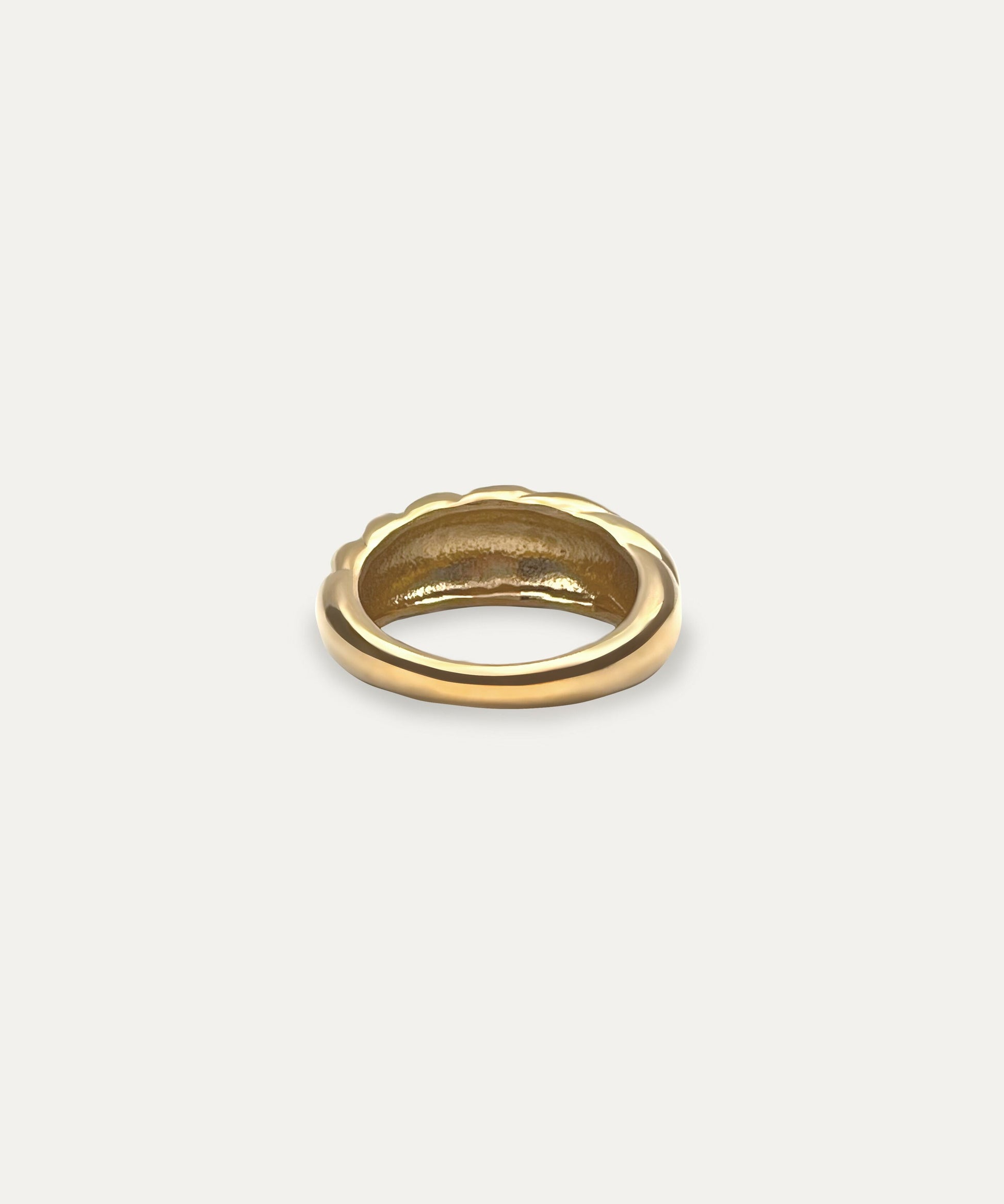 Charlie Gold Croissant Ring
