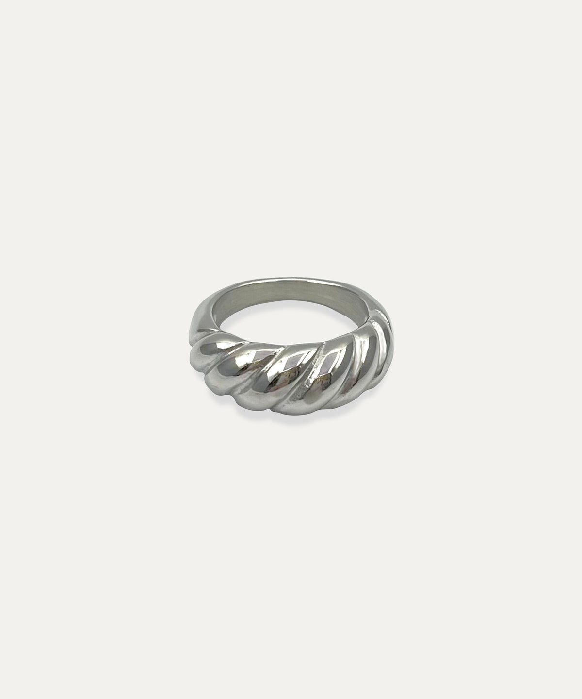 Charlie Silver Croissant Ring