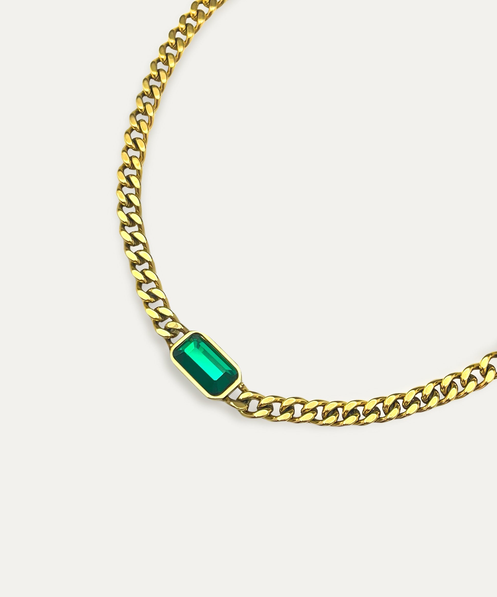 Cody Bezel Chain Necklace