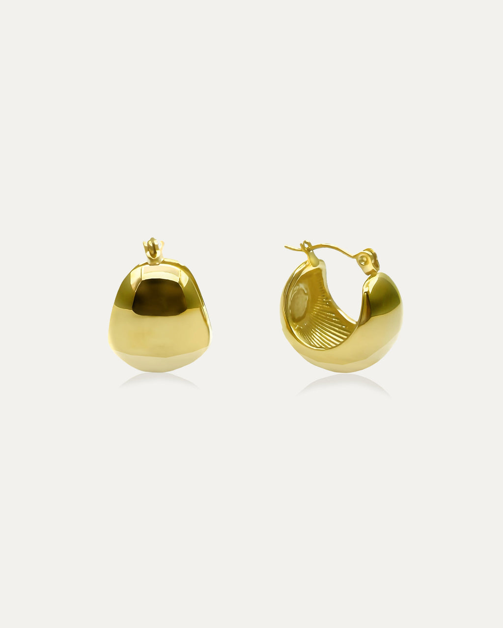 Eras Chubby Hoop Earrings
