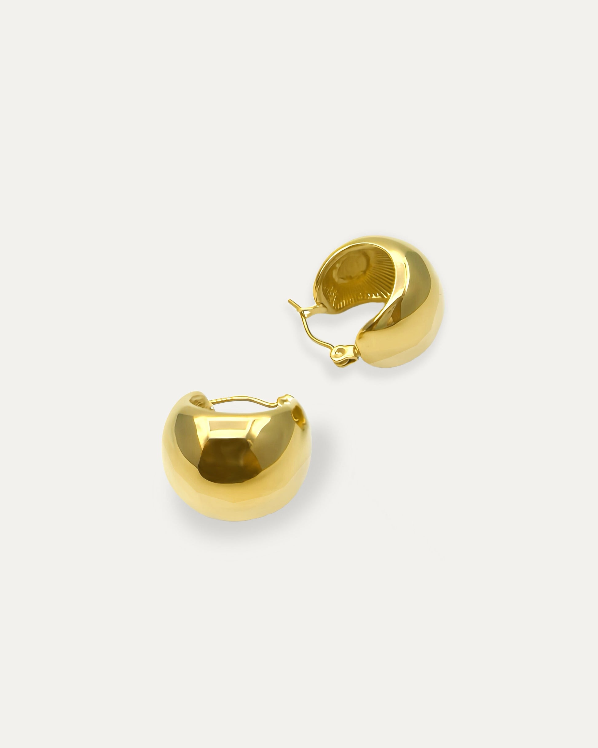 Eras Chubby Hoop Earrings