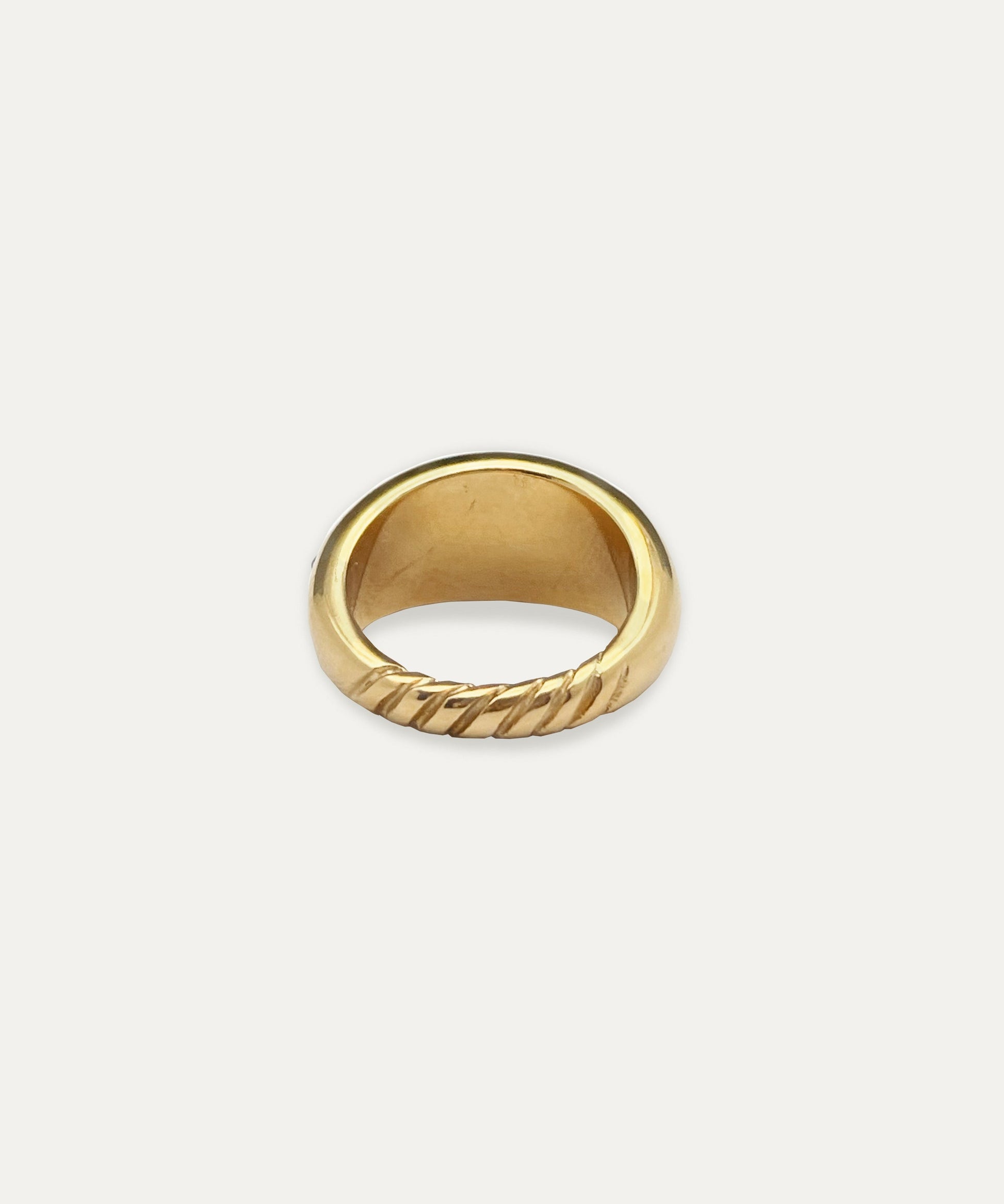 Galaxy Gold Dome Ring