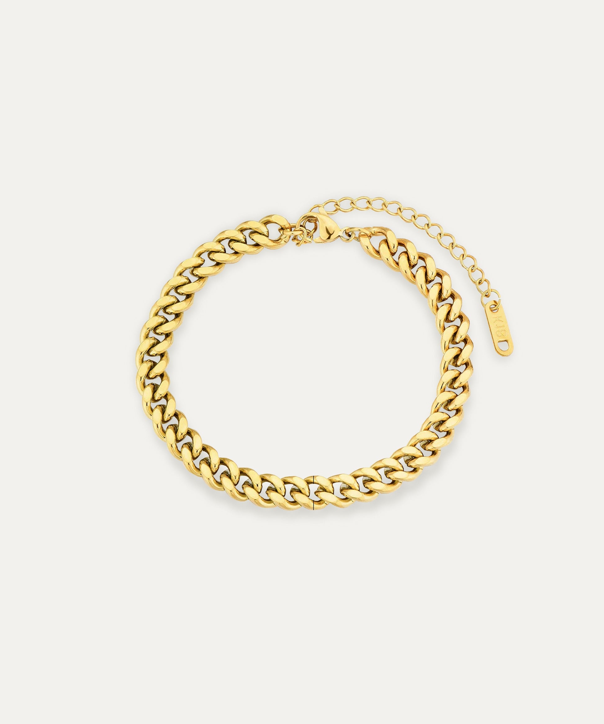 Gia Cuban Link Bracelet