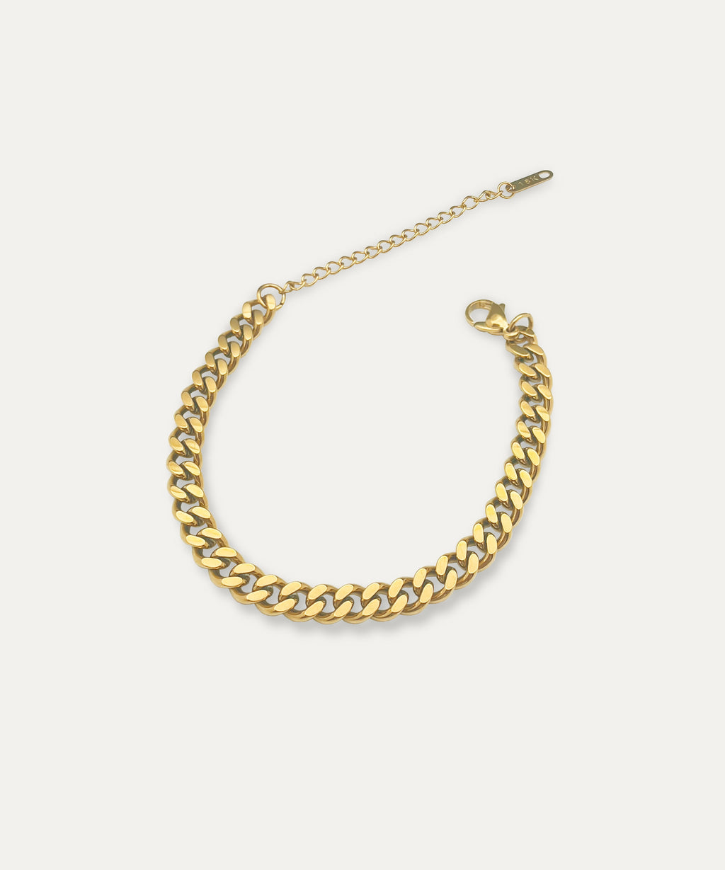 Gia Cuban Link Bracelet