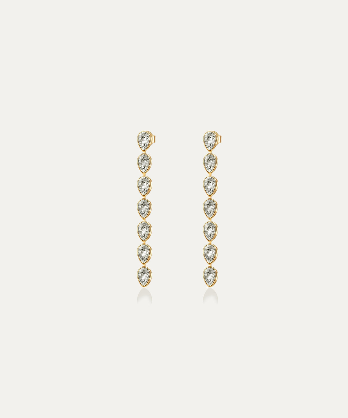 Lana Gold Pear Drop Earrings
