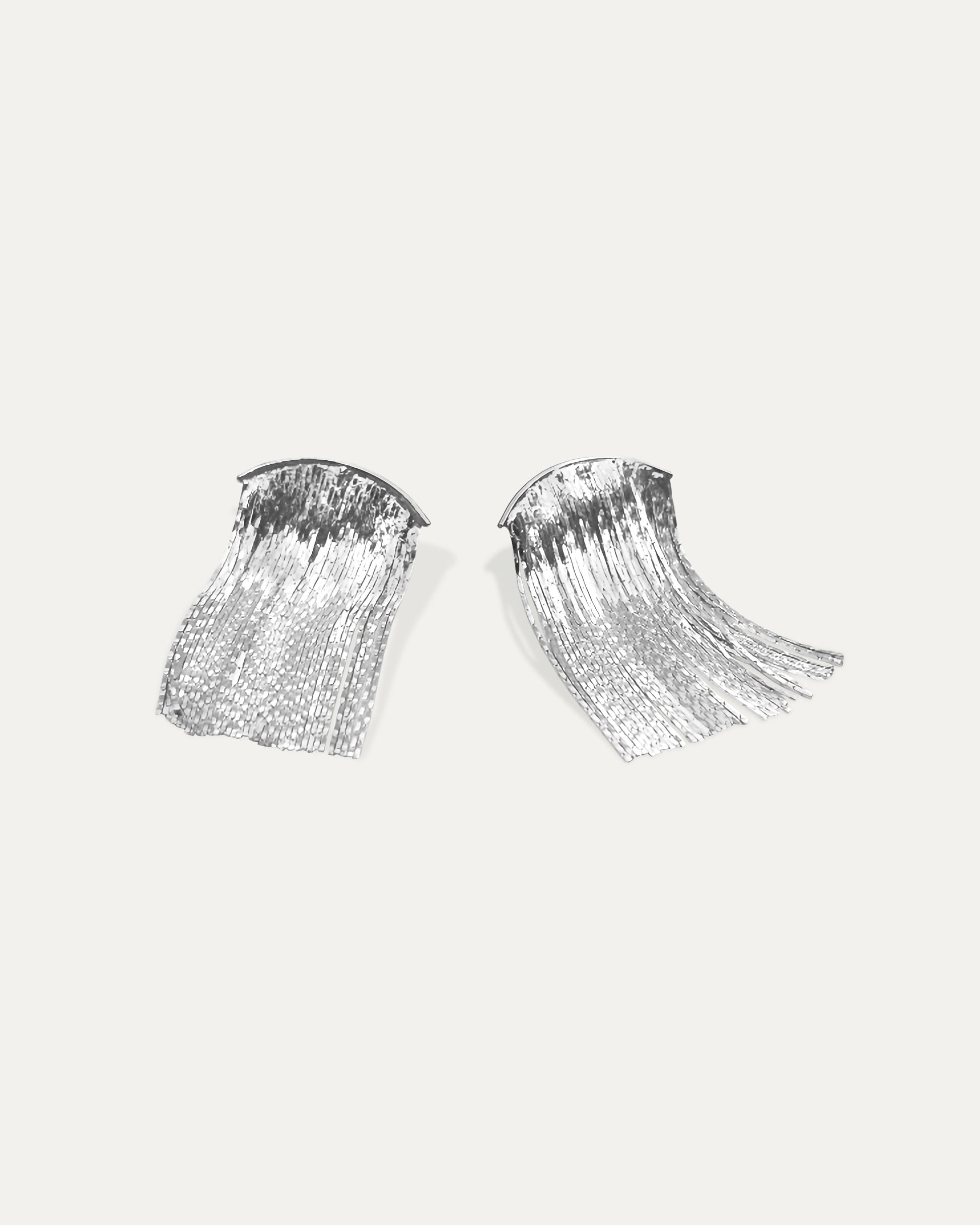 Millie Silver Waterfall Earrings