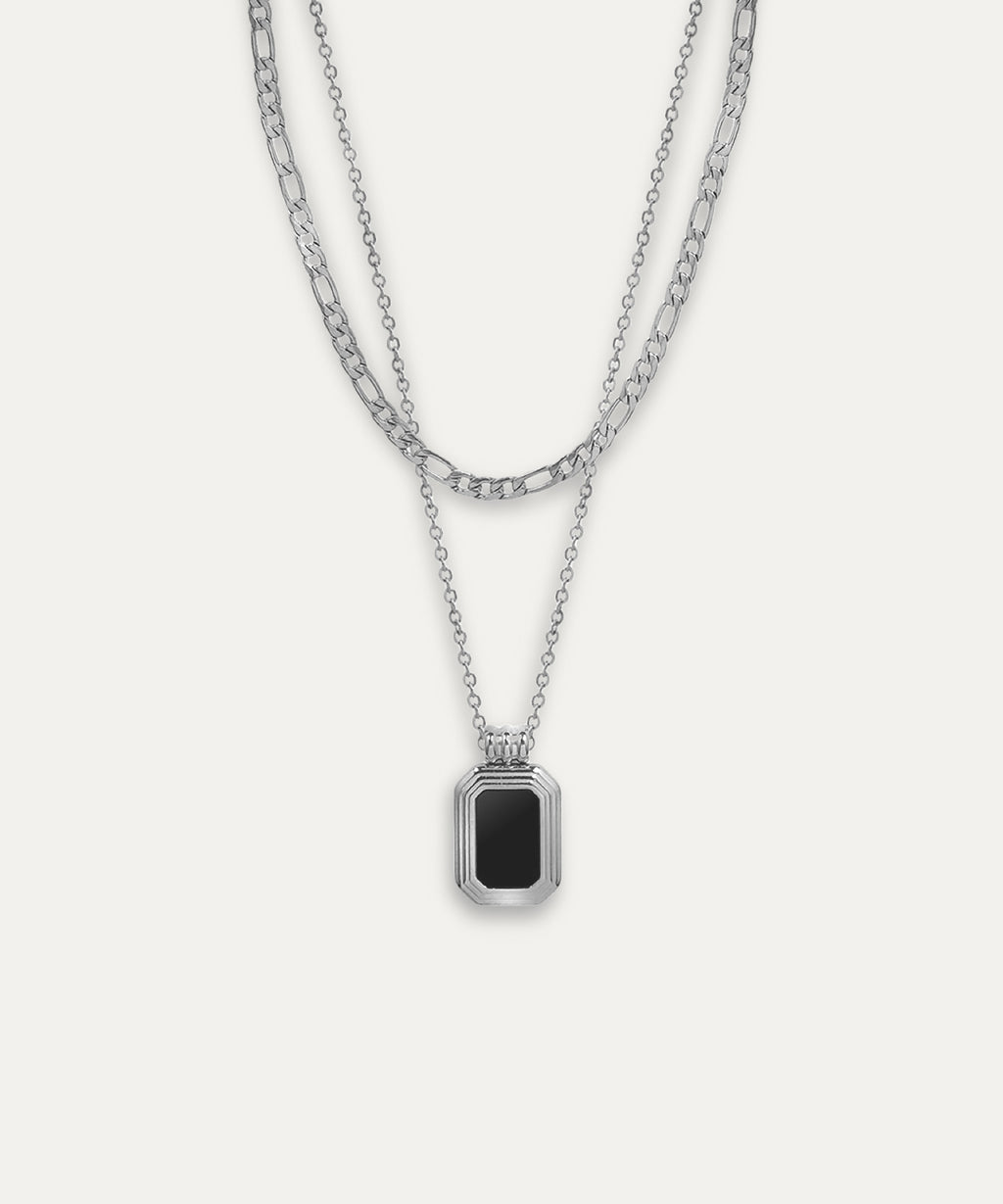 Mona Silver Layering Necklace